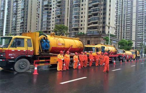 沂南市政管道清淤